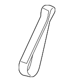 23477975 - Body: Lift-gate Pull Handle for GM Image