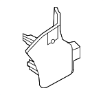 8L8Z7802345AC - Body: Cowl Trim for Ford: Escape | Mercury: Mariner Image