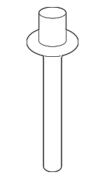 51718219511 - Body: Rear Bracket Rivet for BMW Image