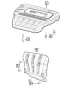 6510684AA - 2.4L I4 Gas; Engine: Ball Stud for Mopar Image