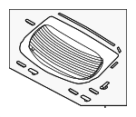 87110G2020 - Body: Upper Glass for Hyundai: Ioniq Image