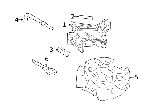 Jack & Components for 2016 Ford Escape #0