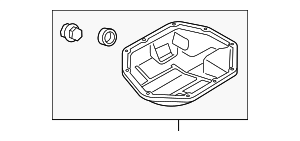 11110ED000 - : Oil Pan for Nissan: Versa Image