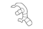 943255 - Engine: Air Cleaner Assembly Clip for Mercedes-Benz Image