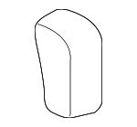 64143FL06AVH - Body: Knob for Subaru: Ascent, Crosstrek, Forester, Impreza, Legacy, Outback Image