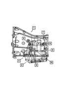 5138187AA - Automatic Transaxle 4 Speed: Transmission Case for Chrysler: 300 | Dodge: Charger, Magnum Image