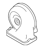 LR115059 - Electrical: Horn for Land Rover: Discovery Sport, Range Rover Evoque Image