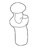 G03061279 - : Air Outlet Duct Rivet for Mazda: 626 Image