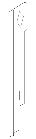 7L0820132 - HVAC: Side Seal for Volkswagen Image