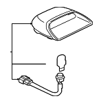 84701AG04AJC - Electrical: High Mount Lamp for Subaru: Legacy, Outback Image