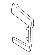 41007342773 - Body: Baffle Plate for BMW: 530e, 530e xDrive, 530i, 530i xDrive, 540d xDrive, 540i, 540i xDrive, M5, M550i xDrive Image