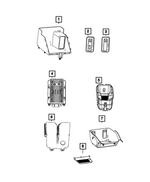 7LD18TX7AA - : Storage Bin Mat for Mopar Image