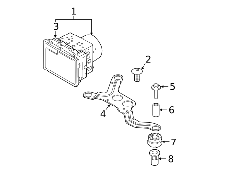 ABS Components for 2020 BMW i8 #0