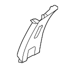 76913EA500 - Body: Upper Center Pillar Trim for Nissan: Frontier, Pathfinder Image