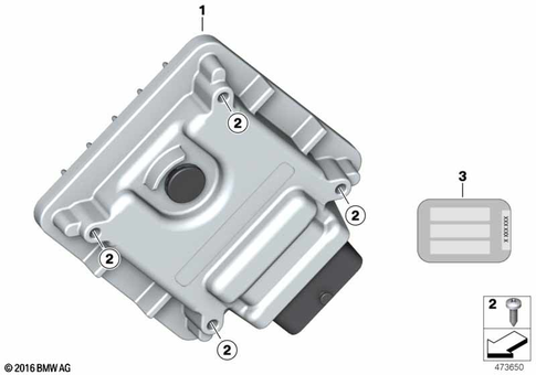Electronic Control Unit for 2017 BMW-Motorrad G 310 GS #0