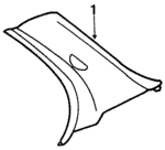 7693440U00 - Body: Upper Quarter Trim for Nissan Image