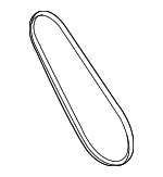 252122T050 - : Water Pump Belt for Hyundai Image