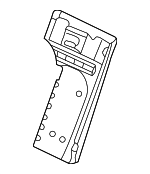 12454121 - Body: Seat Back Panel for Chevrolet: Impala, Monte Carlo Image