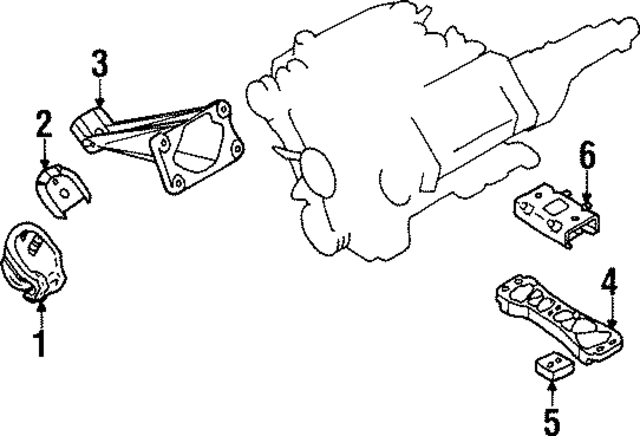 113596P000 - Engine: Damper for Infiniti Image