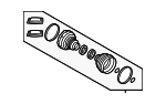 LR189049 - Driveline &amp; Axles: Cv Joint Boot Kit for Land-Rover Image image