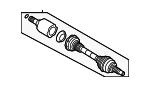 LR163276 - Suspension: Axle Assembly for Land-Rover Image