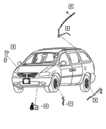 4894032AB - : Pinch Sensor, Right for Mopar Image