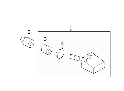 Tire Pressure Monitor Components for 2013 INFINITI JX35 #0