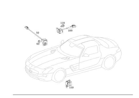 Electric Parts for Chassis Adjustment for 2014 Mercedes-Benz SLS AMG #0