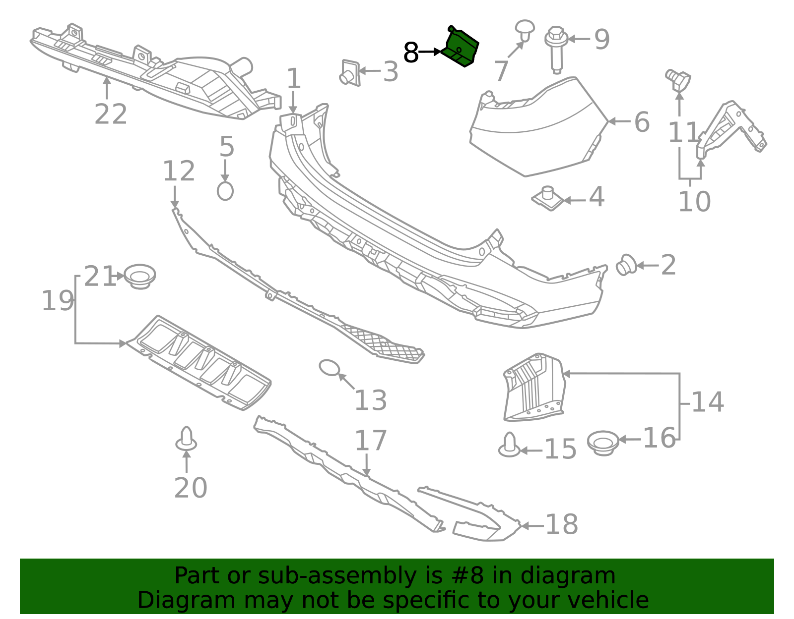 2023-2026 Kia Sportage Upper Cover Pad 866V1-P1000 | OEM Parts Online