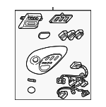 2C6Z16519A70AAA - Body: Overhead Console for Lincoln: Blackwood Image