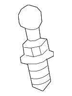 1776525010 - Engine: Air Cleaner Assembly Stay for Toyota: 4Runner, Avalon, Camry, Crown, Crown Signia, Grand Highlander, Highlander, Land Cruiser, RAV4, RAV4 Prime, Sequoia, Sienna, Tacoma, Tundra, Venza Image