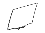 6810360521 - Body: Movable Glass for Lexus: LX600, LX700h Image