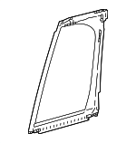 6818860090 - : 2022-2024 Lexus LX600 - Fixed Glass Weatherstrip for Lexus: LX600, LX700h Image