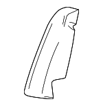 90905444 - : Light Neutral Rear Driver Side Seat Back Side Cover for Buick: LaCrosse Image