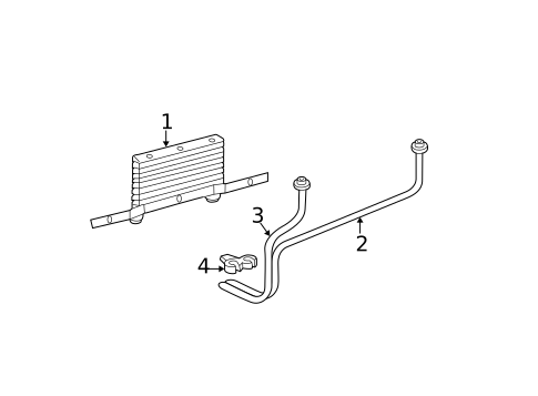 Trans Oil Cooler for 2004 Chevrolet Suburban 2500 #0