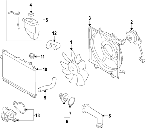 Cooling System for 2022 Subaru WRX #0