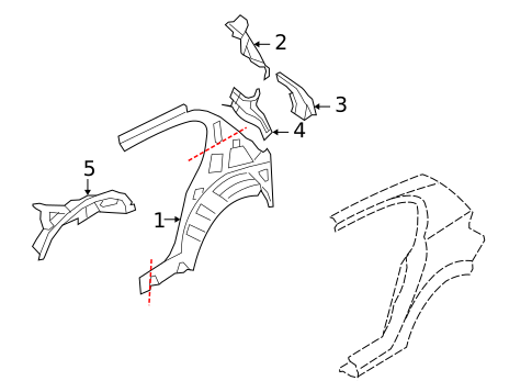 Inner Structure for 2008 Saturn Astra #0