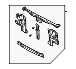 625007Z030 - : Radiator Support for Nissan: Xterra Image