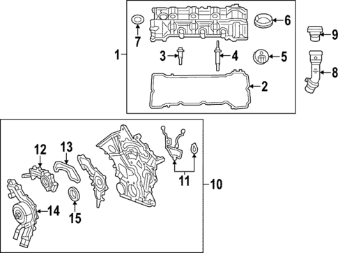 Valve & Timing Covers for 2021 Dodge Charger #0