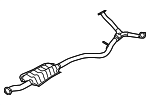 44200SG031 - : MID PIPE FOR EXHAUST/ VIN REQUIRED for Subaru Image