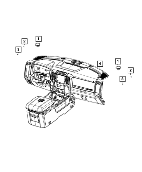 Radio, Antenna, Speakers, DVD, and Video systems for 2021 Ram 3500 #29