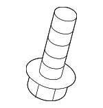 90007546601 - Body: Actuator Assembly Bolt for Porsche: 911, Boxster, Panamera Image