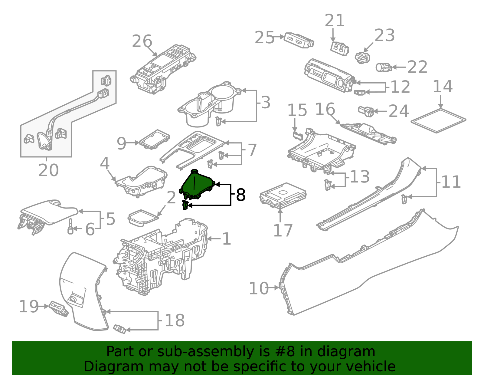 2023-2025 Honda Civic Shift Boot 83443-T60-A31ZA | Honda Factory Parts
