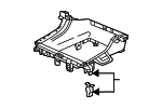 83426T20A01ZA - Body: Console Compartment for Honda Image
