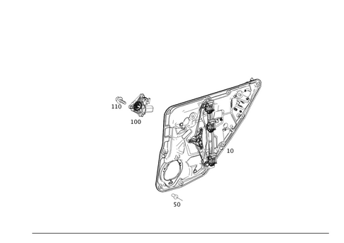 Window Regulator for 2016 Mercedes-Benz B250e #0