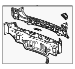 26604410 - Body: Rear Body Panel for GM Image