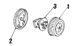 7470503 - Brakes: Hub &amp; Bearing for Buick: Century, Electra, LeSabre, Regal, Riviera | Cadillac: 60 Special, DeVille, Eldorado, Fleetwood, Seville | Chevrolet: Celebrity, Lumina, Lumina APV | Oldsmobile: 88, 98, Cutlass Ciera, Cutlass Cruiser, Cutlass Supreme, Delta 88, Silhouette, Toronado | Pontiac: 6000, Bonneville, Grand Prix, Trans Sport Image