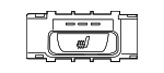 61319384805 - Body: Seat Heat Switch for BMW Image