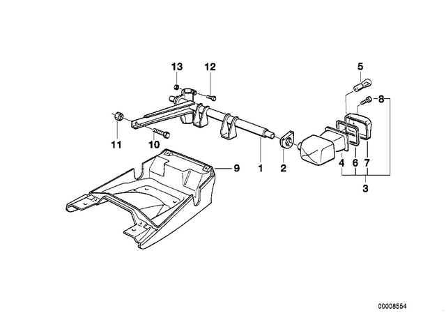 63231243442 - : Turn Indicator for BMW-Motorrad Image