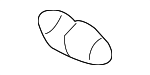 9054106058 - Body: Fuel Door Bumper for Toyota Image